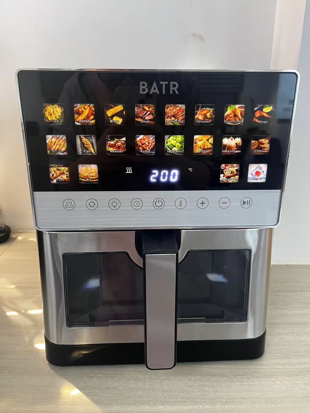 Аэрогриль BATR Double Heat Pro S 8.5 л черный — фото 7