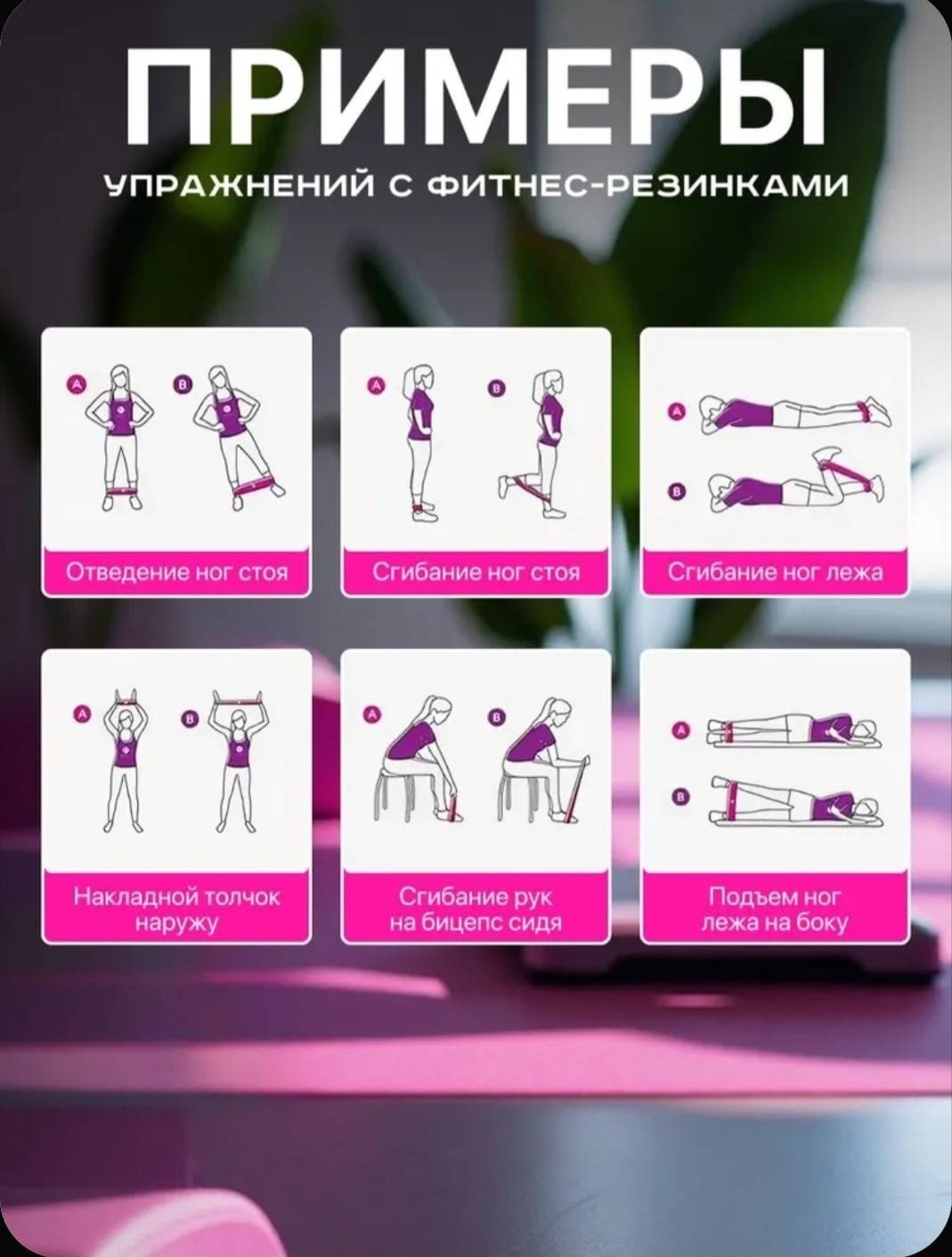 Фитнес-резинка BATR Фитнес-резинки 5 шт 21 кг — фото 3