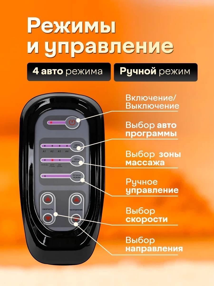 Массажер BATR RELAX для ног напольный вибрационный — фото 4