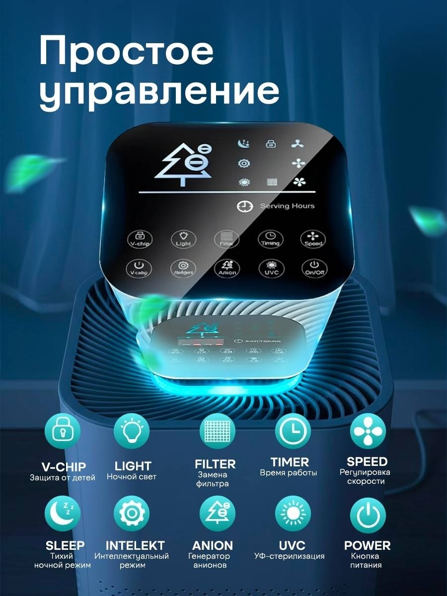 Очиститель воздуха BATR Crystal Air белый — фото 3