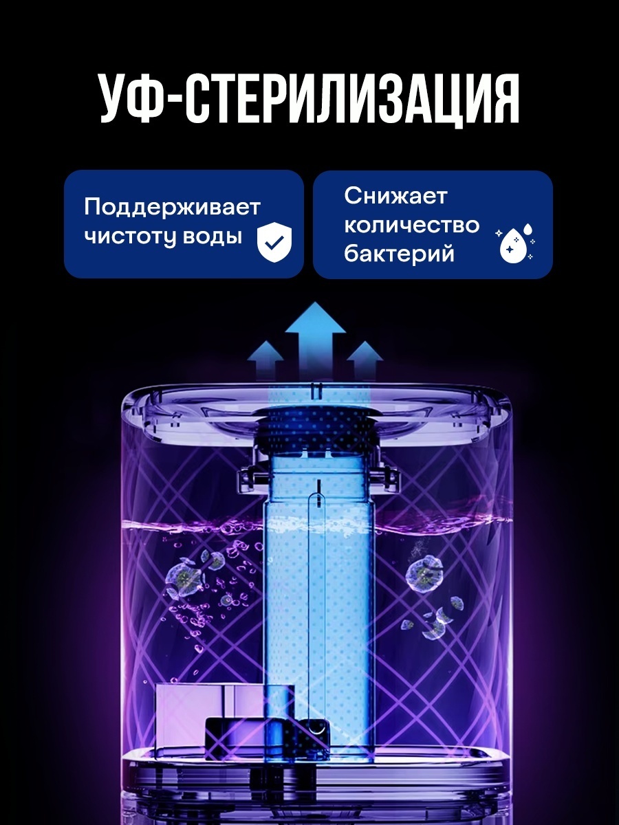 Увлажнитель воздуха BATR ECO AIR черный — фото 4